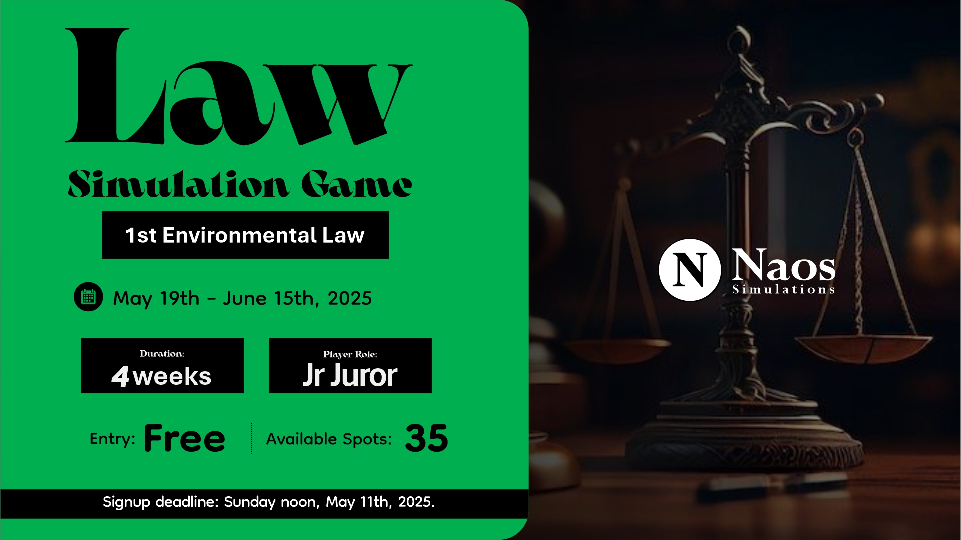 Law Simulation Game