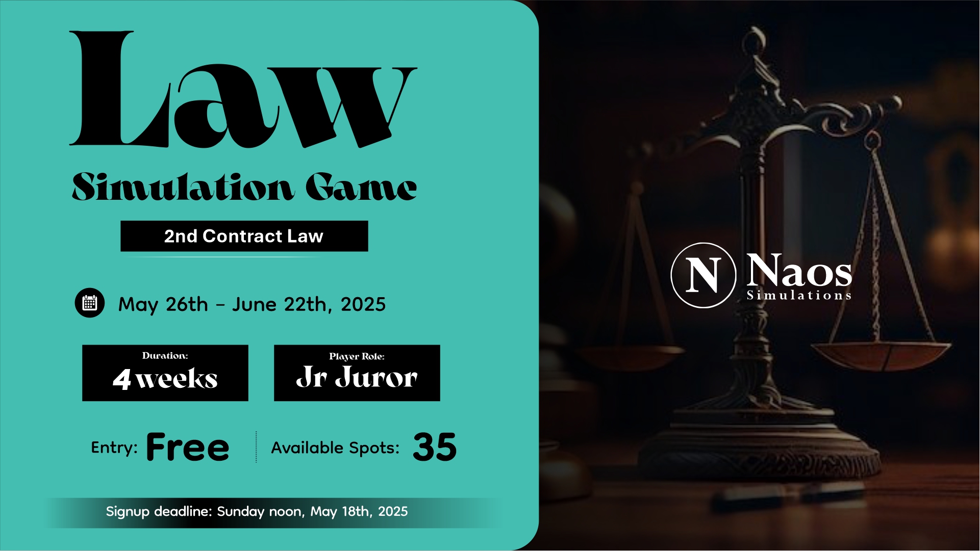 Law Simulation Game