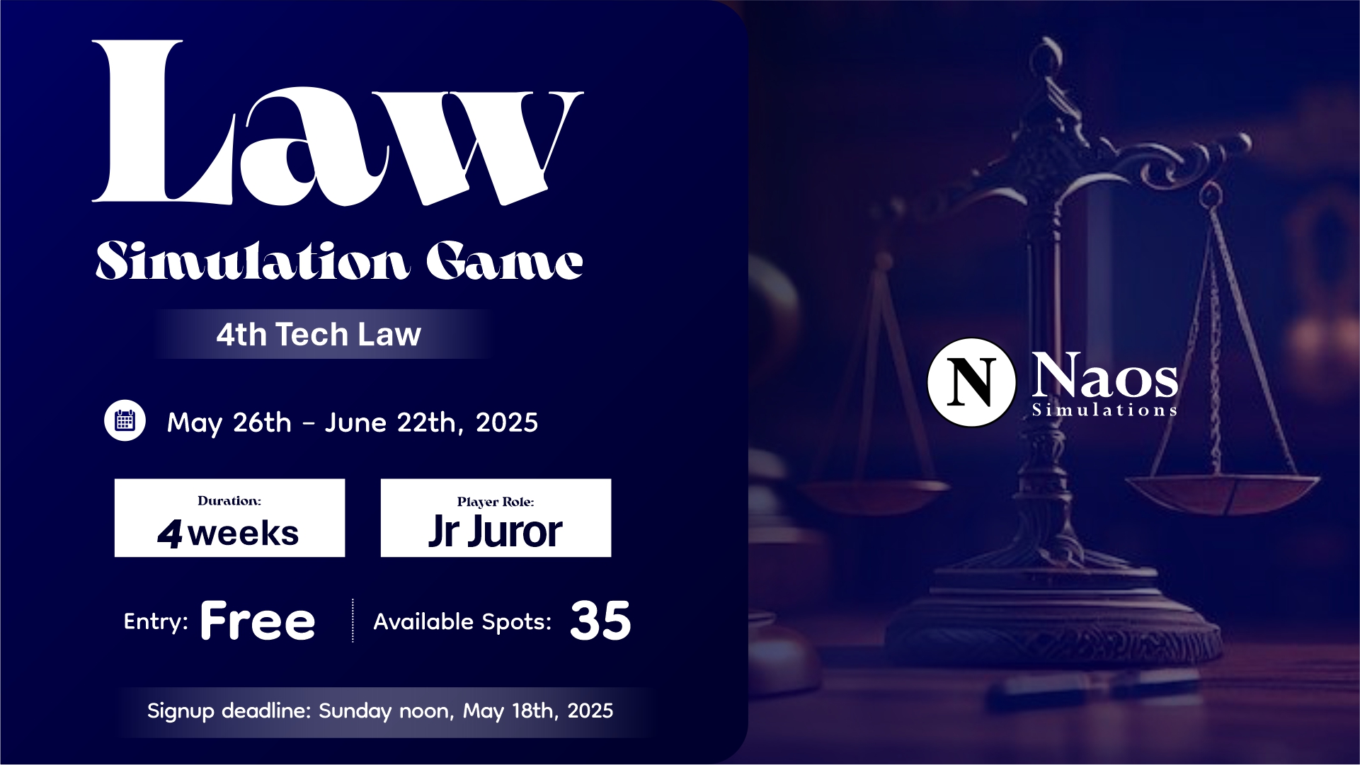 Law Simulation Game