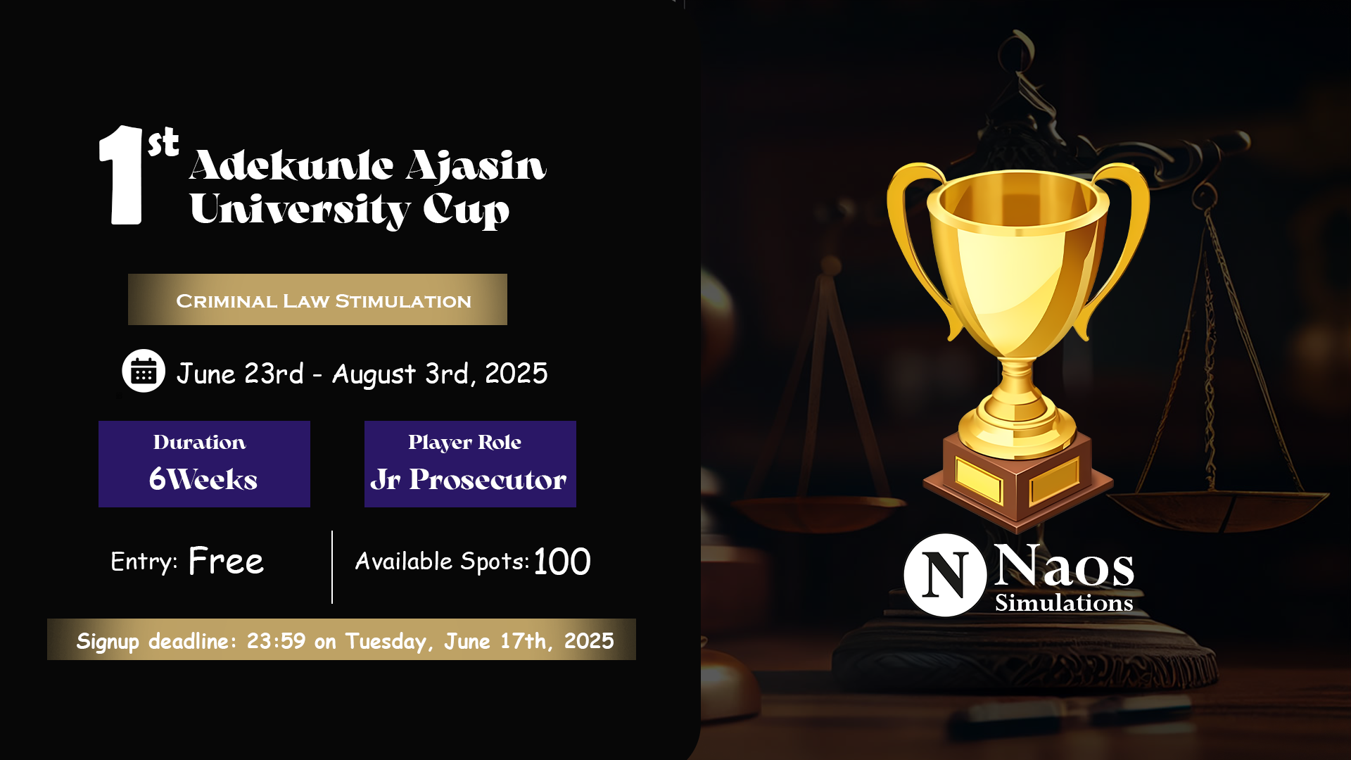 Law Simulation Game