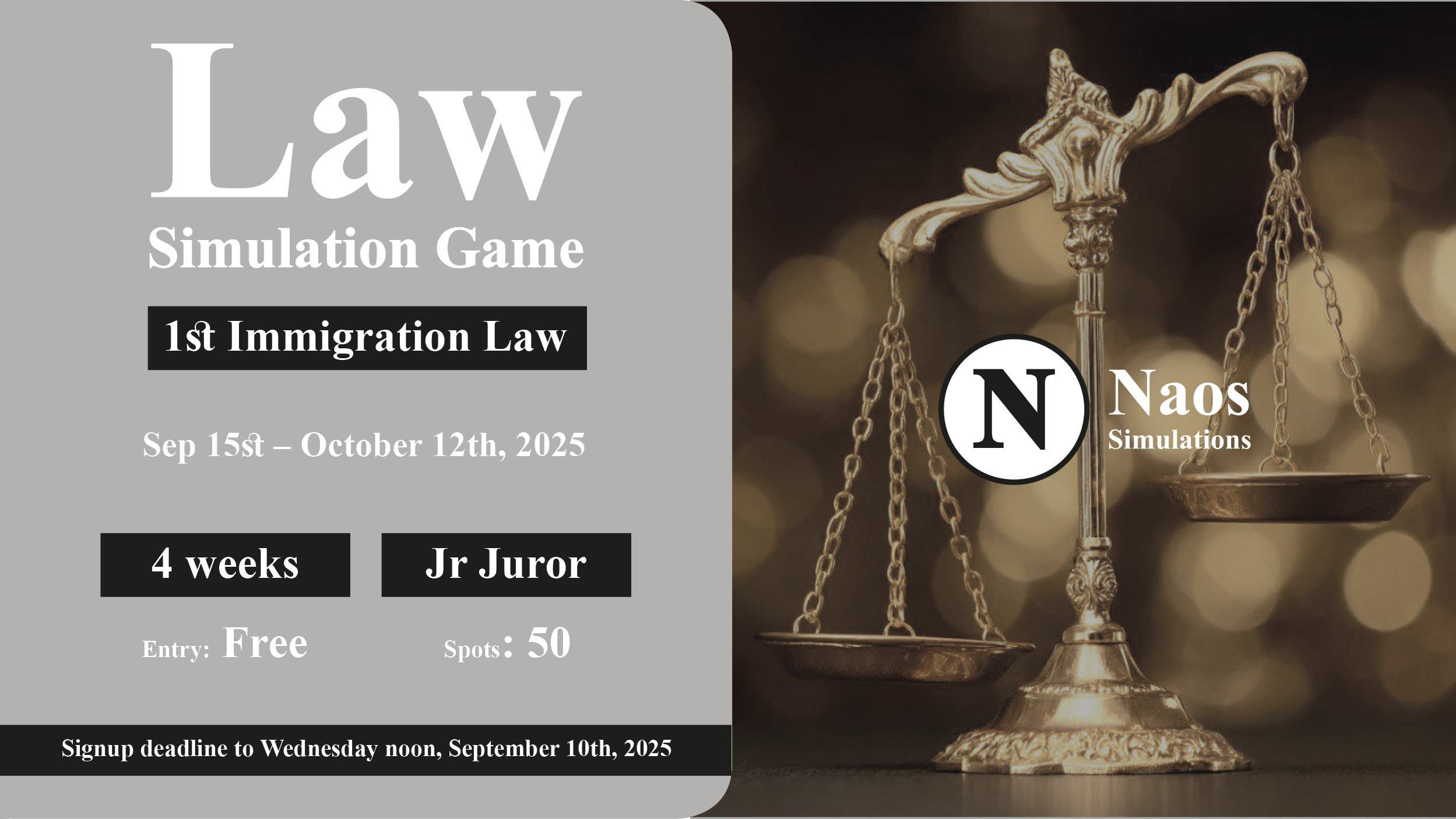 Law Simulation Game
