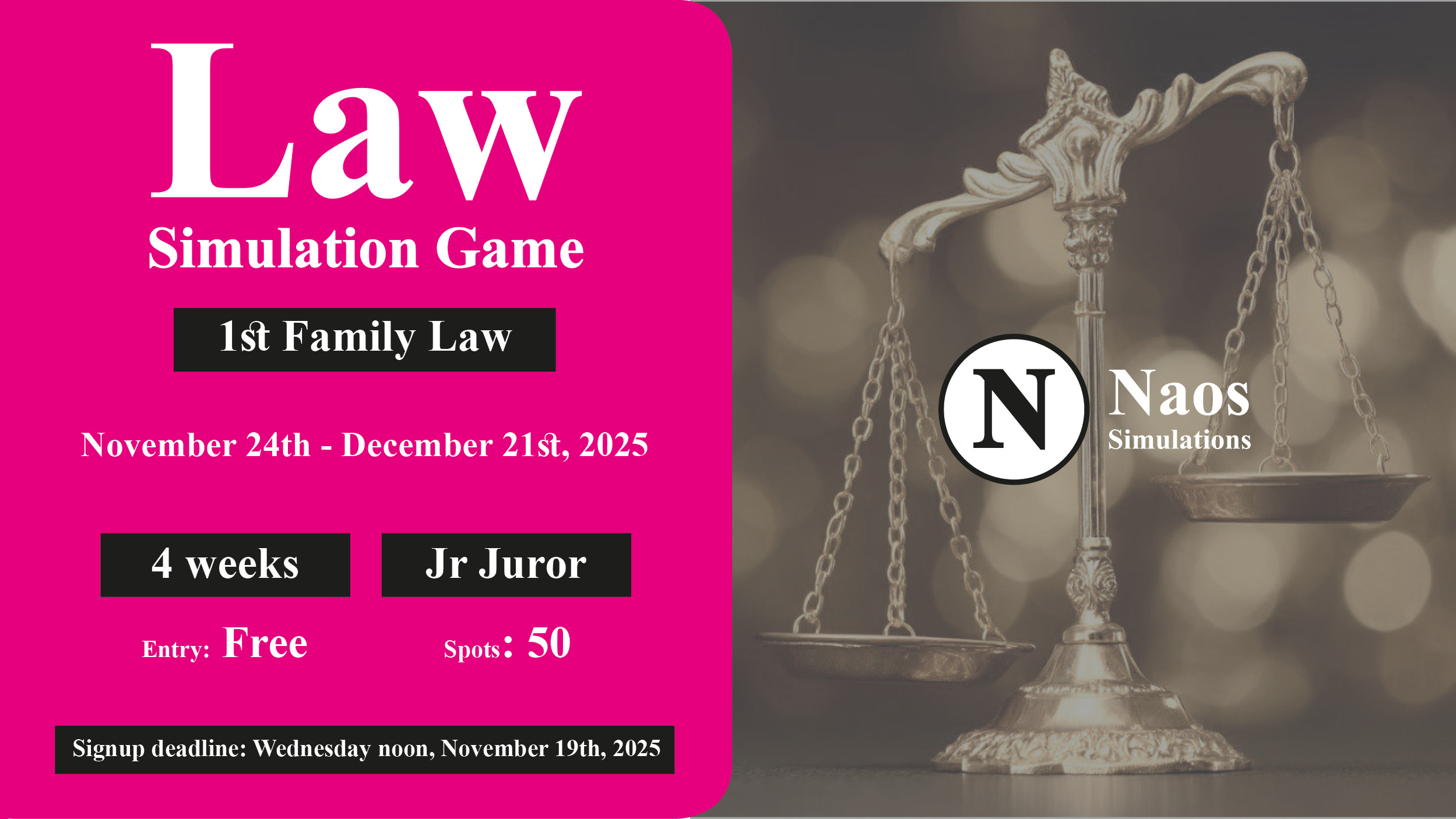 Law Simulation Game