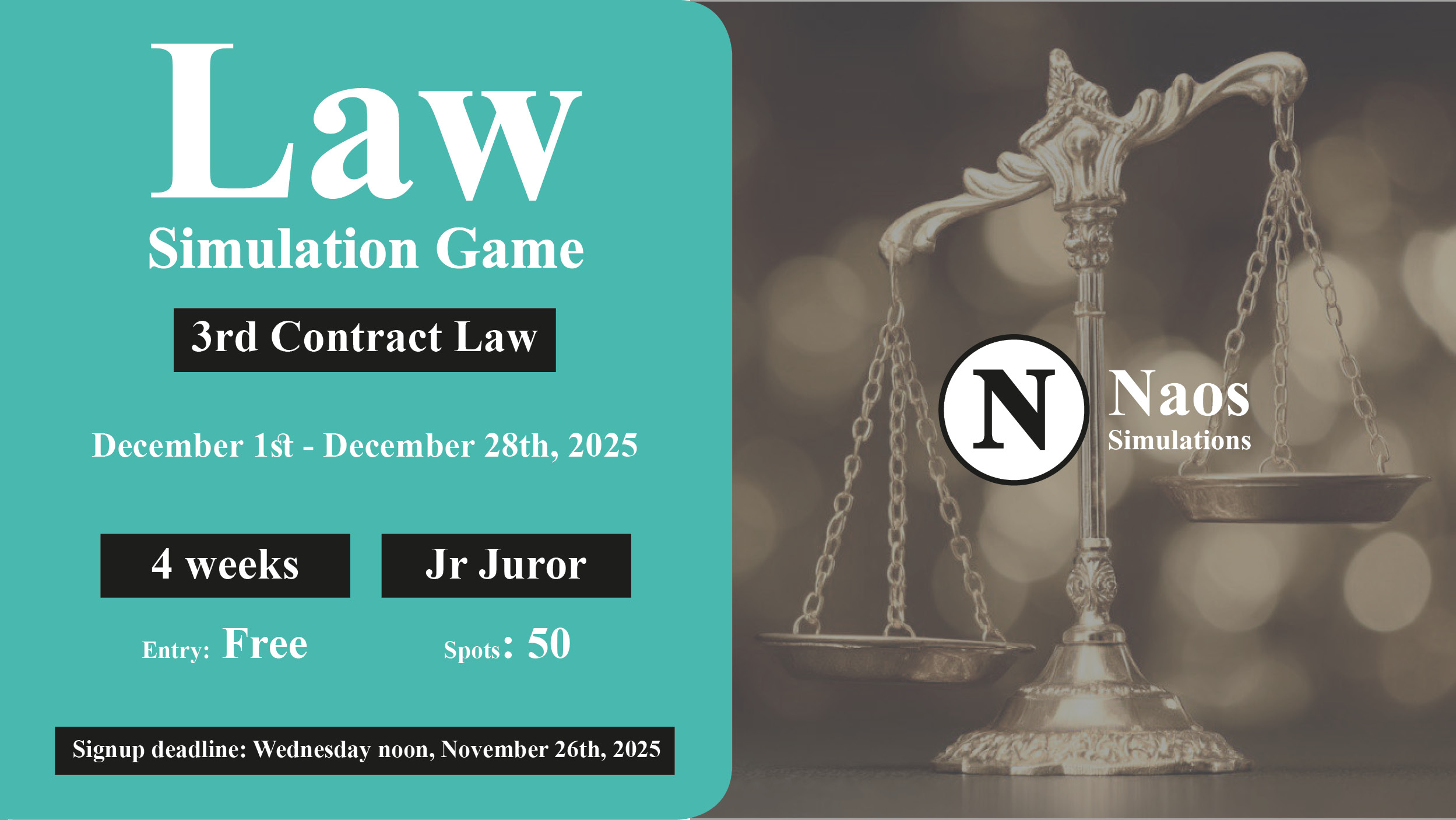 Law Simulation Game