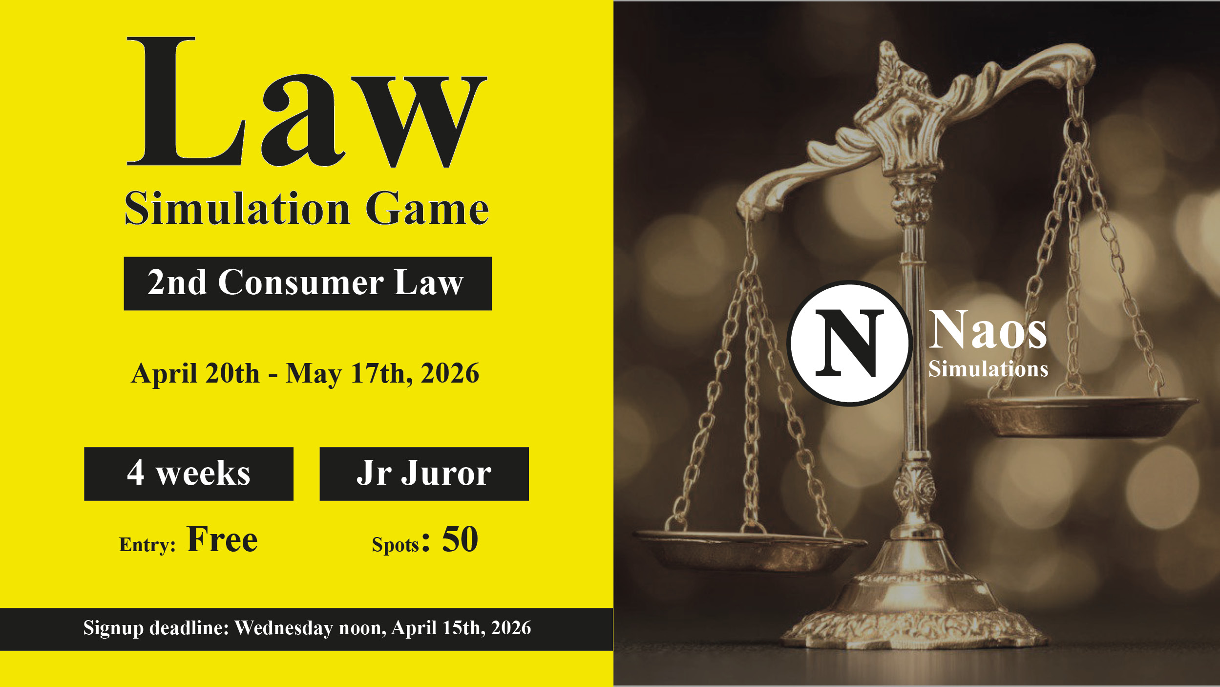 Law Simulation Game