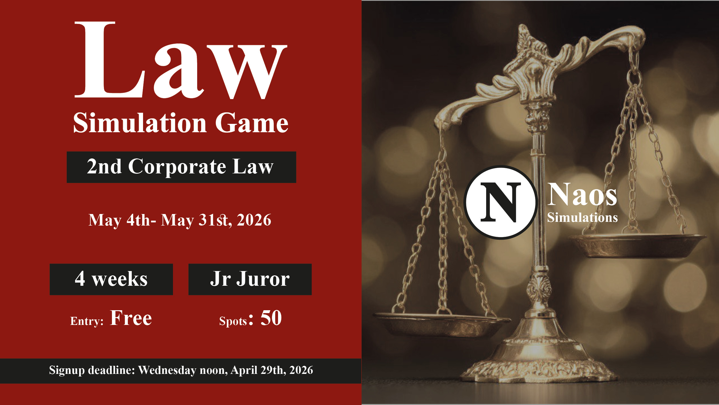 Law Simulation Game