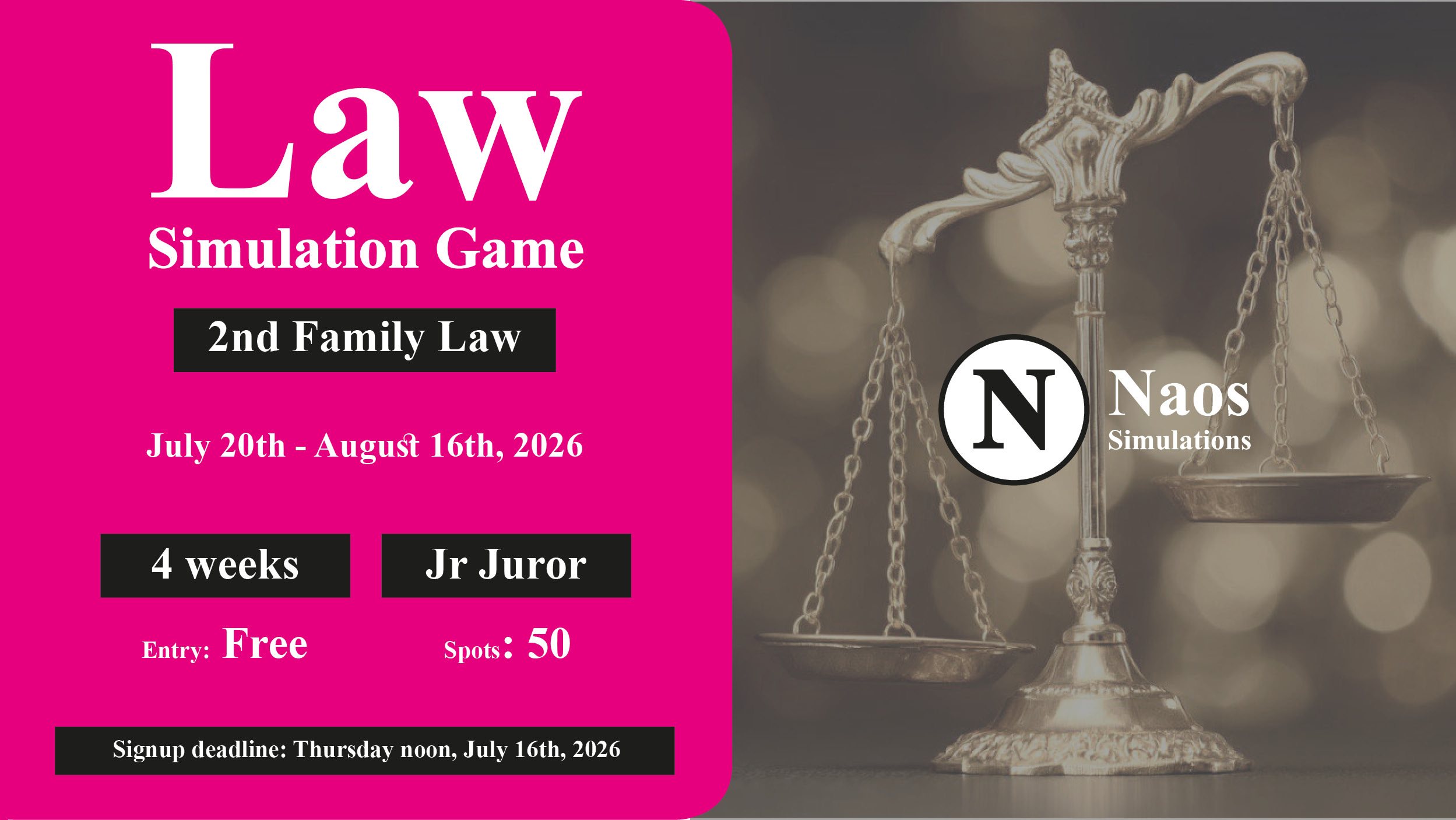 Law Simulation Game